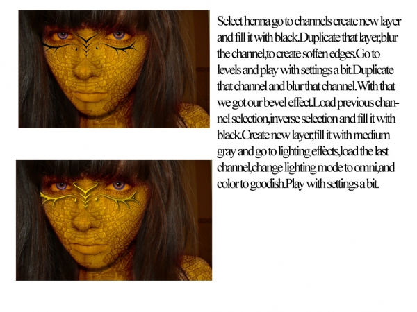 Creation of WOW Girl: Step 5